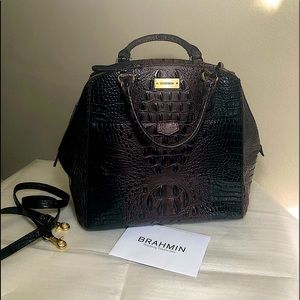 Brahmin Adele. Brown/black. NWOT